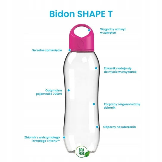 DAFI Shape T Water Bottle Brand Dafi