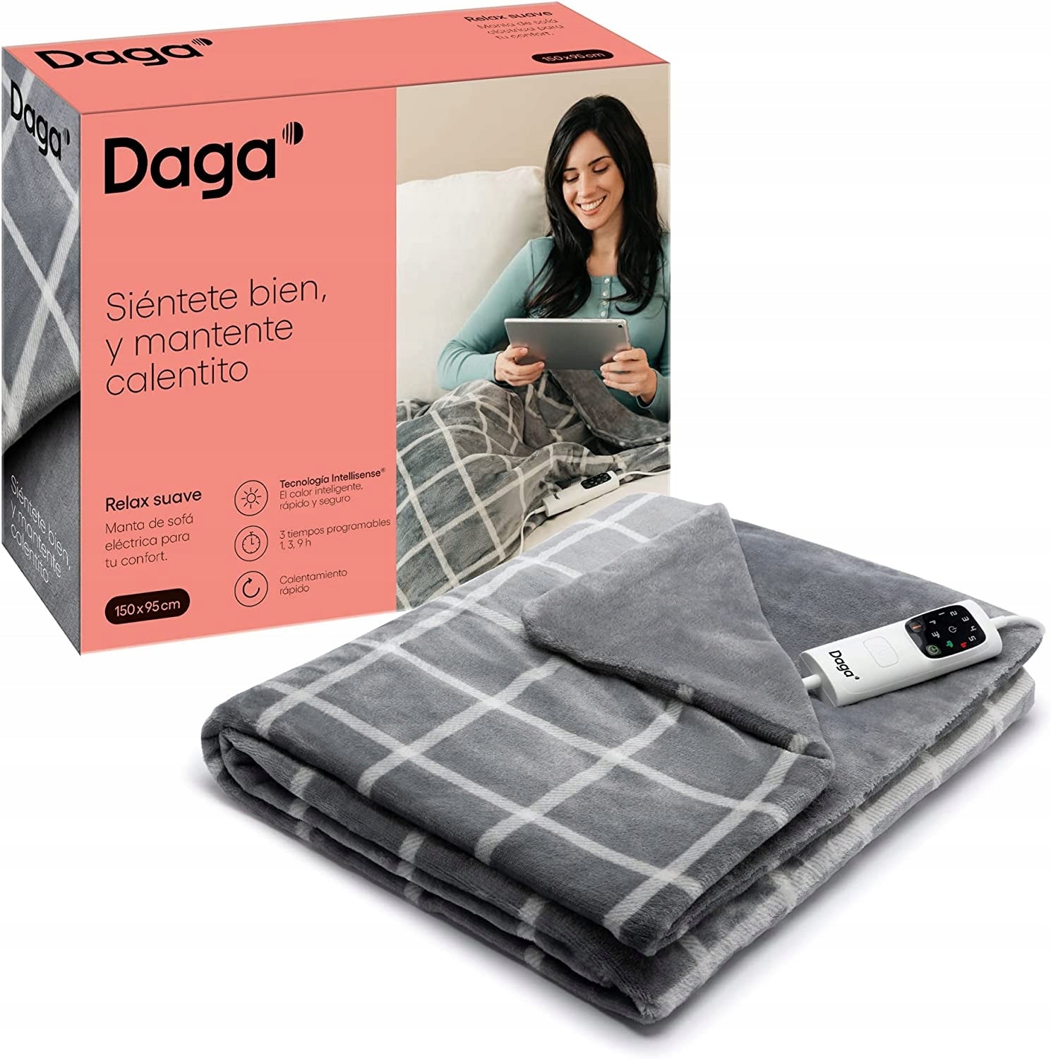 DAGA Relax Soft Electric Blanket 150x95cm