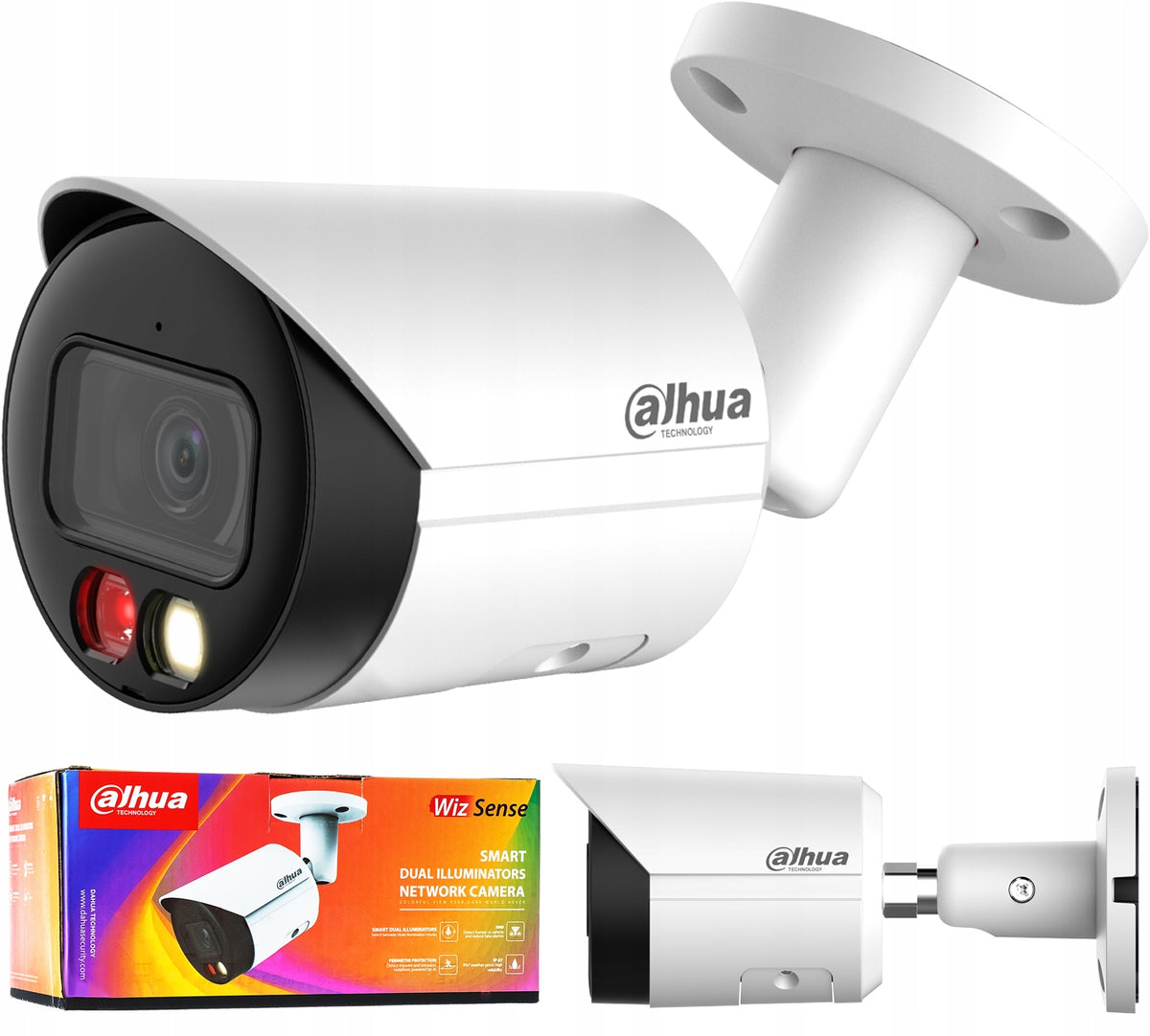 DAHUA IP camera 8Mpx 4K Dual Light IPC-HFW2849S-S-IL-0280B 2.8mm