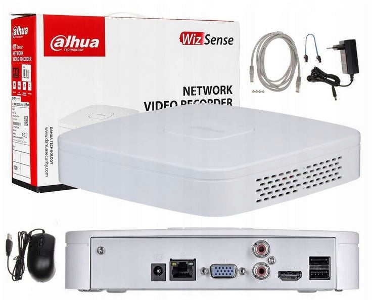 DAHUA IP recorder for 8 cameras NVR2108-4KS3 to 12MPx 1x SATA