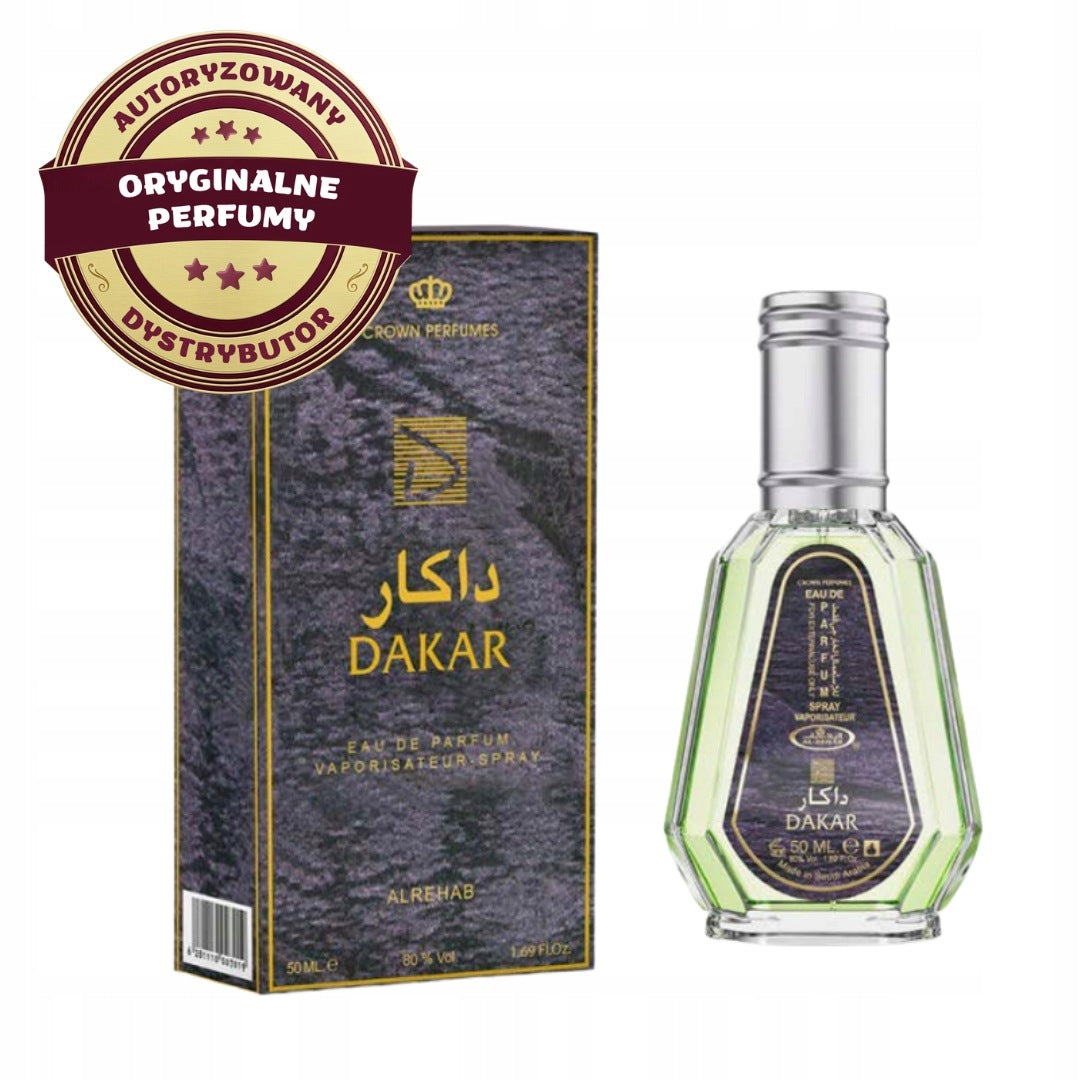 DAKAR MEN'S WOOD PERFUME EXPRESSIVE ARABIC OUD 50 ml AL REHAB EDP