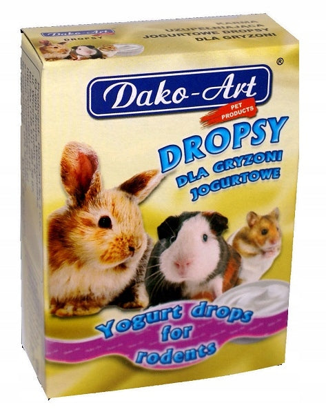 DAKO-ART DROPSY YOGURT RODENT TREAT 75G