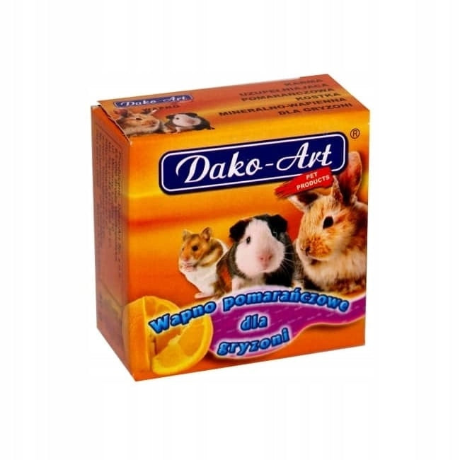 DAKO-ART LIME FOR RODENTS orange 40g