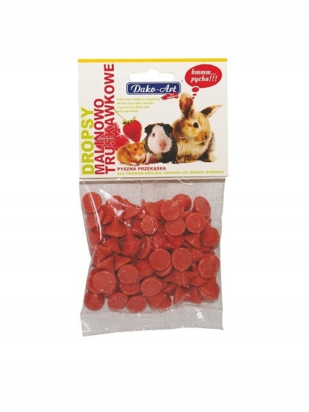 DAKO-ART Raspberry-strawberry Drops 75g