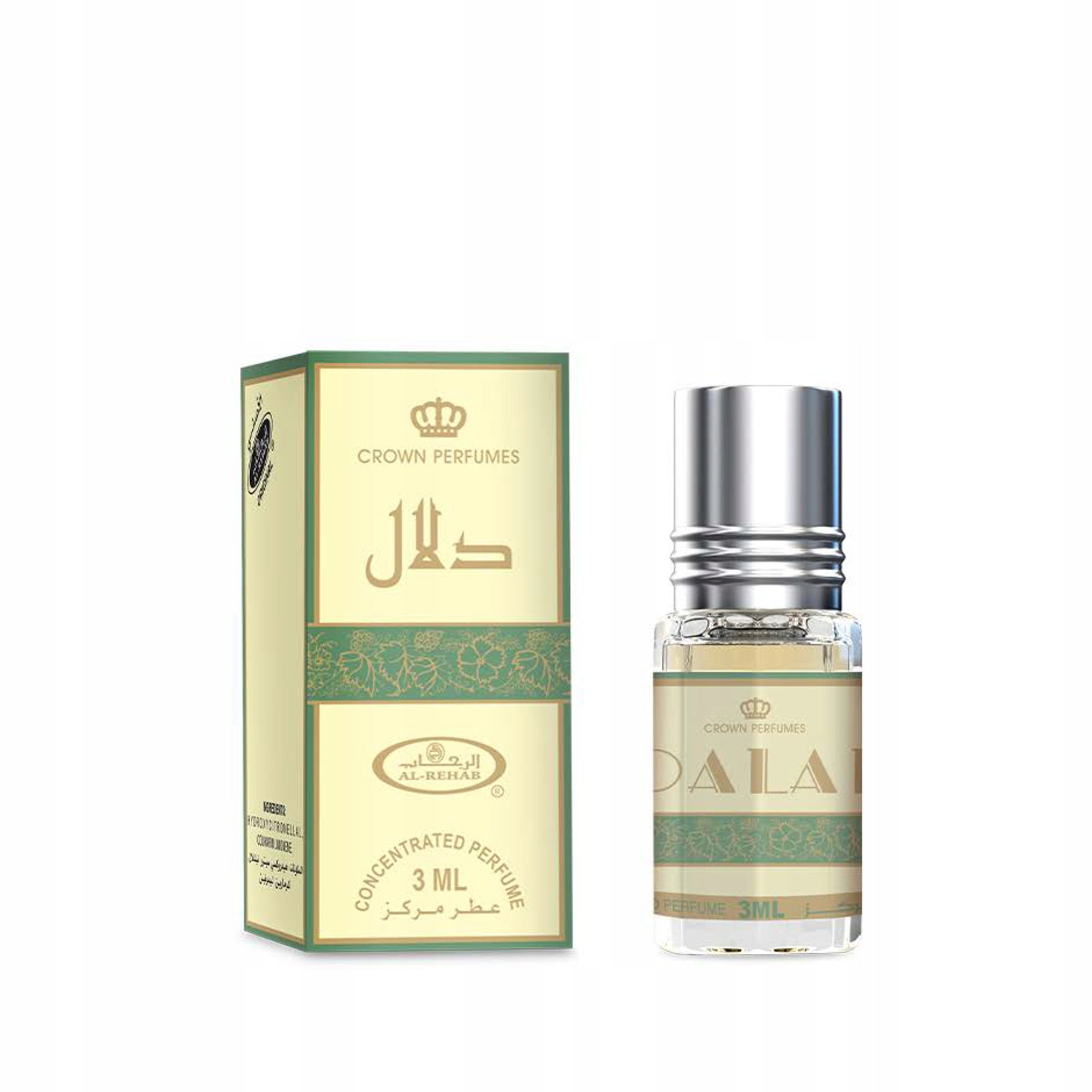 DALAL ARABIC PERFUME IN CARAMEL VANILLA SWEET OIL 3 ml AL REHAB Packaging status original