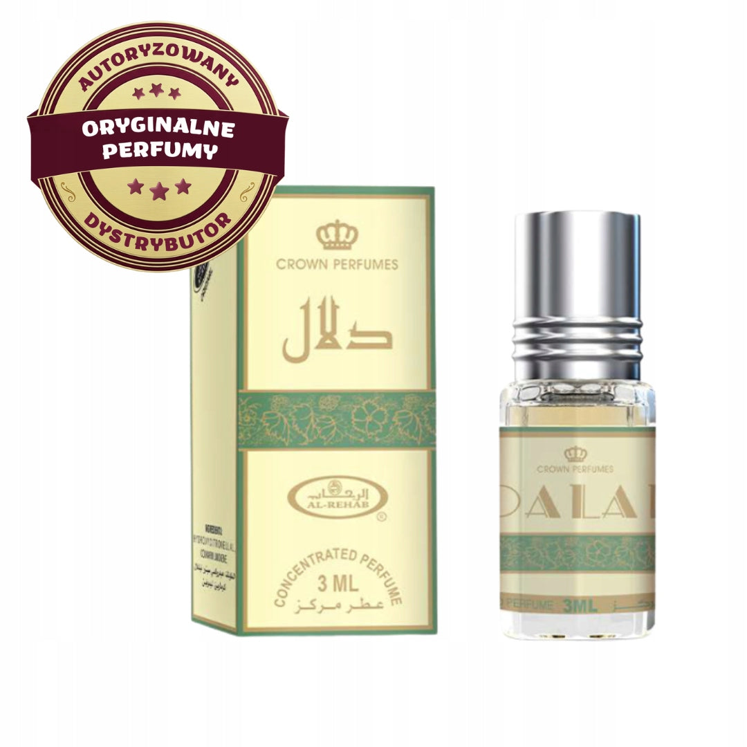 DALAL ARABIC PERFUME IN CARAMEL VANILLA SWEET OIL 3 ml AL REHAB