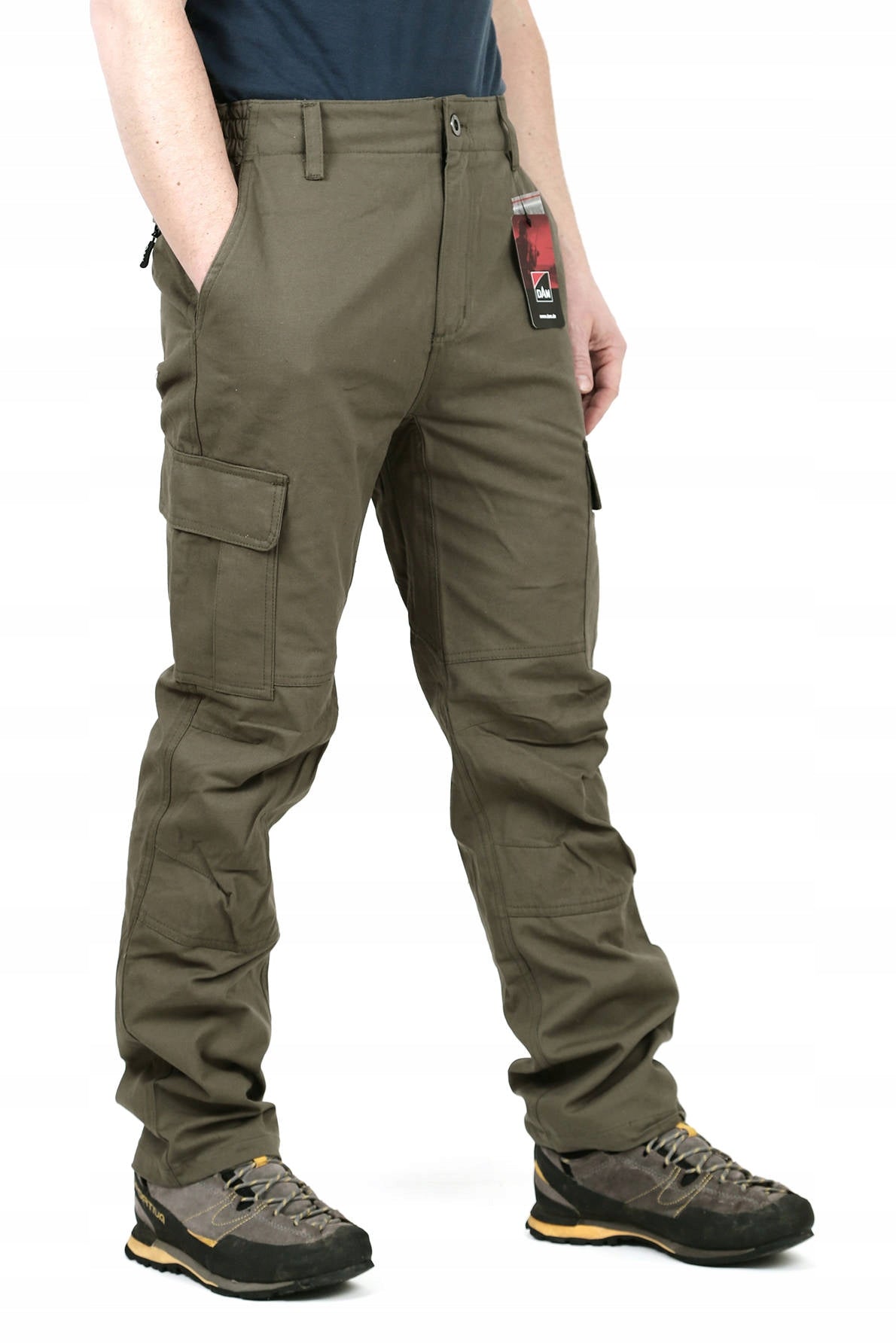 DAM ICONIC-M FISHING TROUSERS Color green