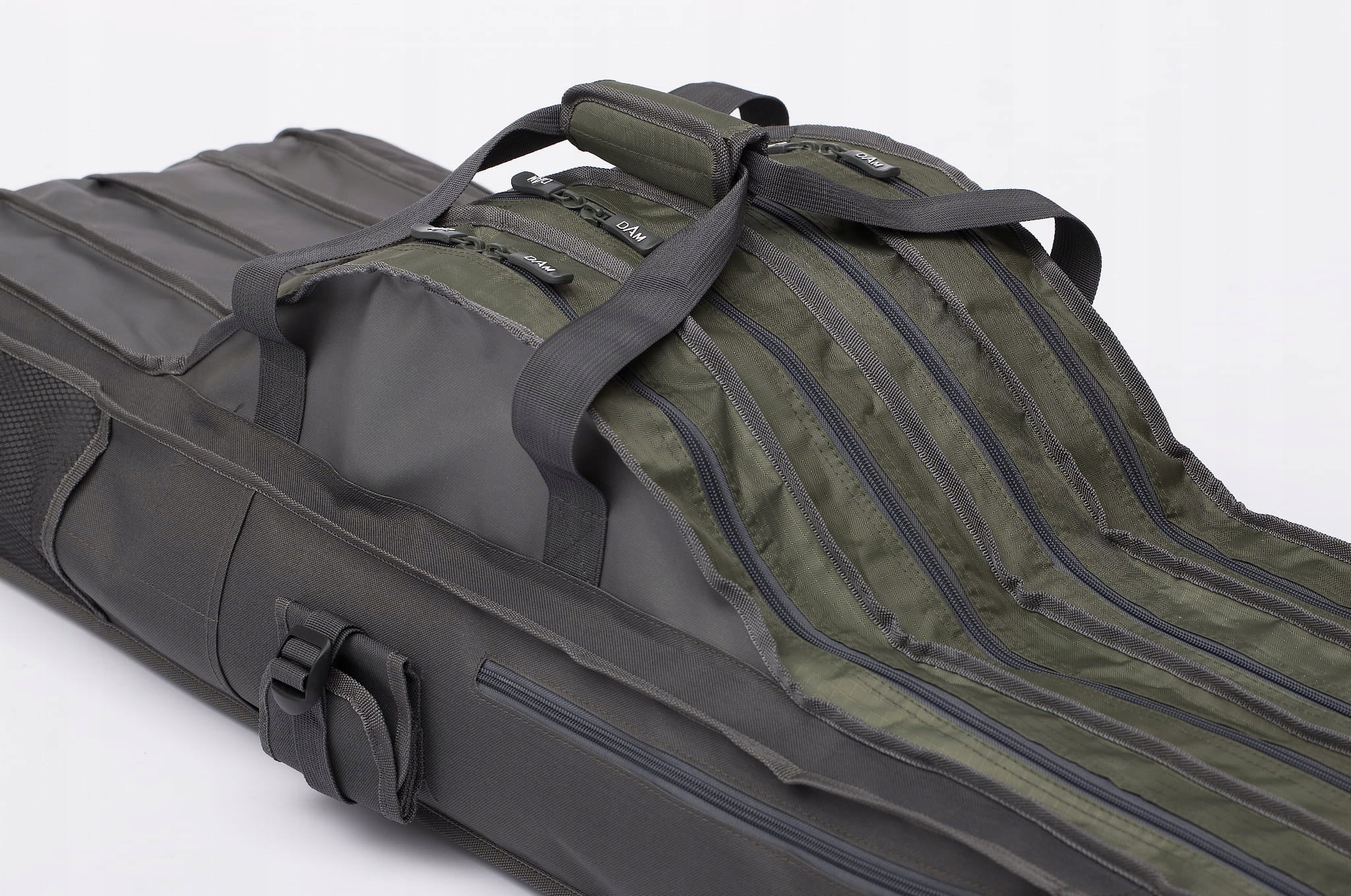 DAM MULTI-COMPARTMENT ROD BAGS ROD COVER 3+2 CHAMBERS 170CM Brand Dam