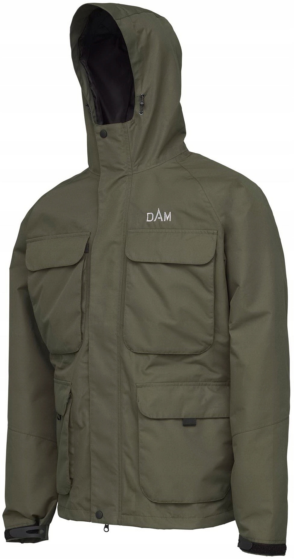 DAM Manitoba Fishing Jacket Thyme GREEN M Brand Dam