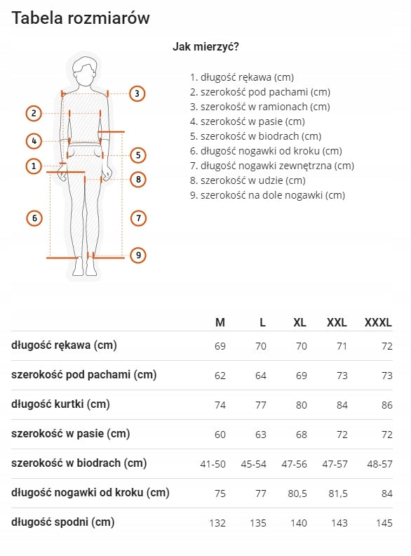 DAM XTHERM WINTER SUIT SIZE L Additional features adjustable cuffs adjustable legs