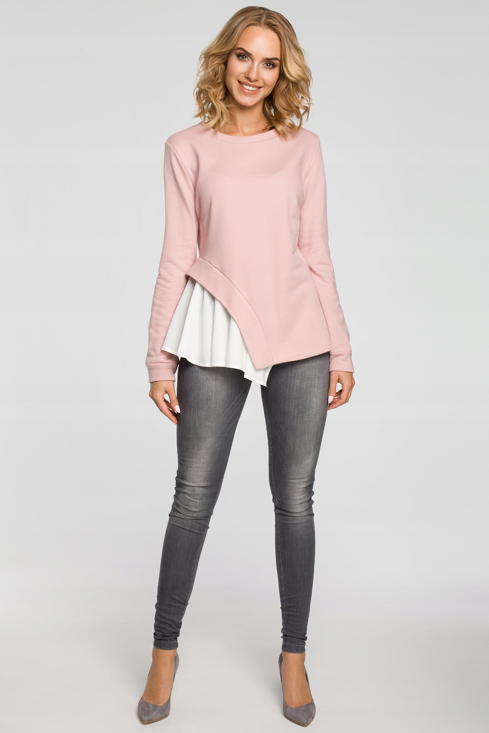 Bluse für Damen Moe M333, rosa 