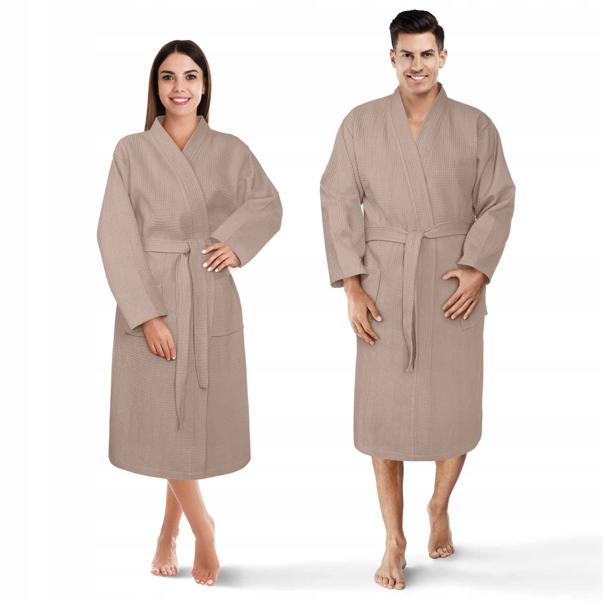 Spiin Bademantel Unisex A619, beige 