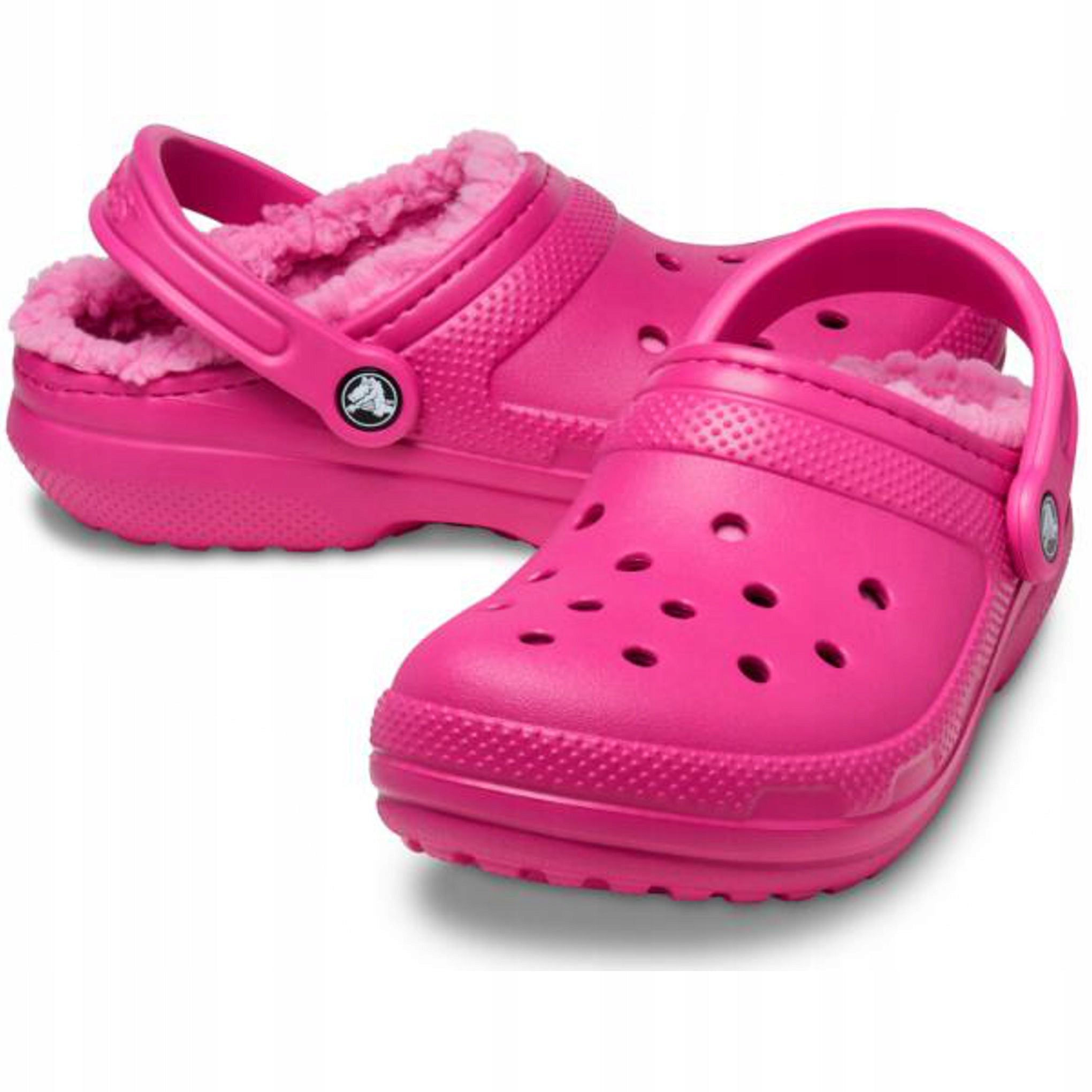 Šlepetės moterims Crocs™ Classic Lined Clog 165100, rožinės
