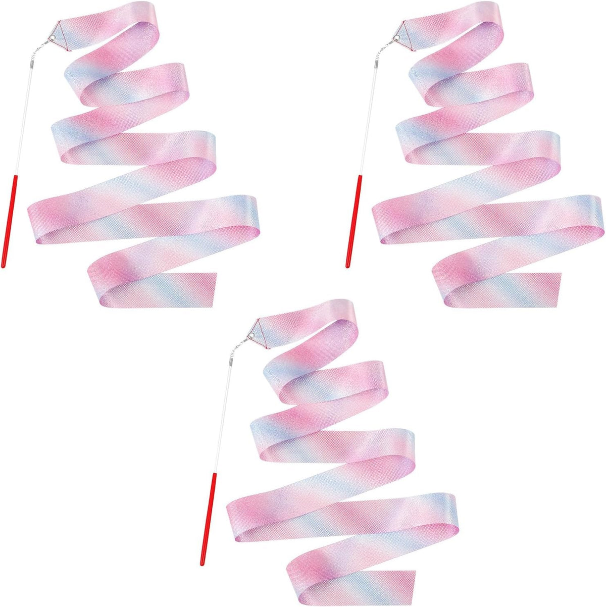 DANCE TAPES PINK 2M SET OF 3 PIECES RHYTHMIC GYMNASTICS