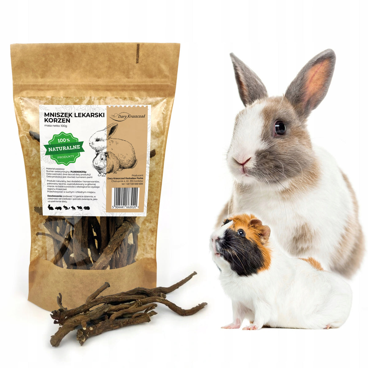 DANDELION ROOT FOR RABBIT PIG RODENTS FRESH HERBS DELICACY FOOD 100G