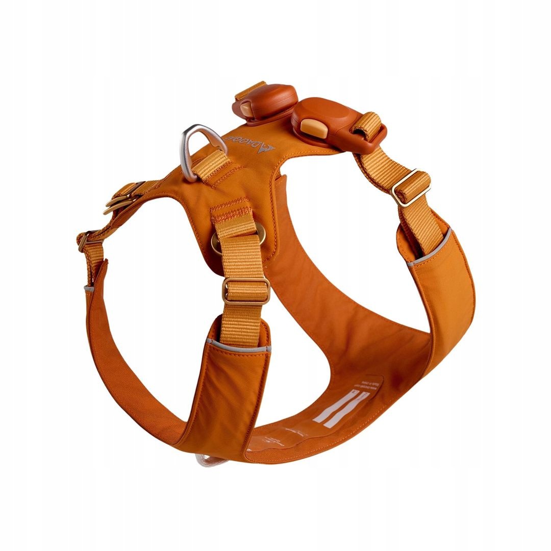 DAQQAB OUTDOOR RANGE DOG HARNESS MAGNETIC BUCKLE – ORANGE, XL Manufacturer code DQ-SZ-outran-XL-POM