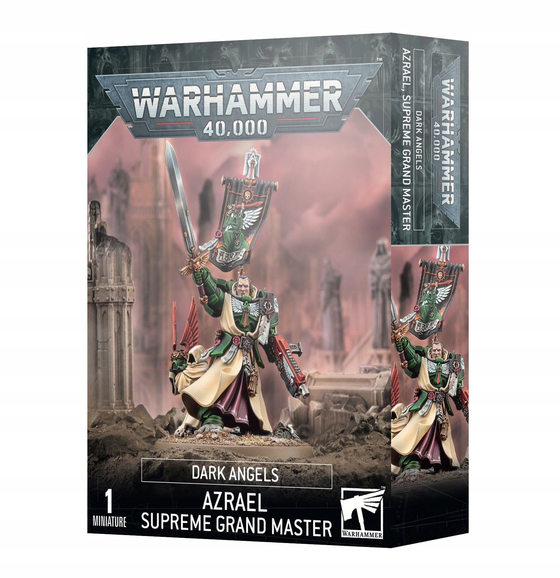 Surenkama figūrėlė Warhammer 40k Dark Angels Azrael