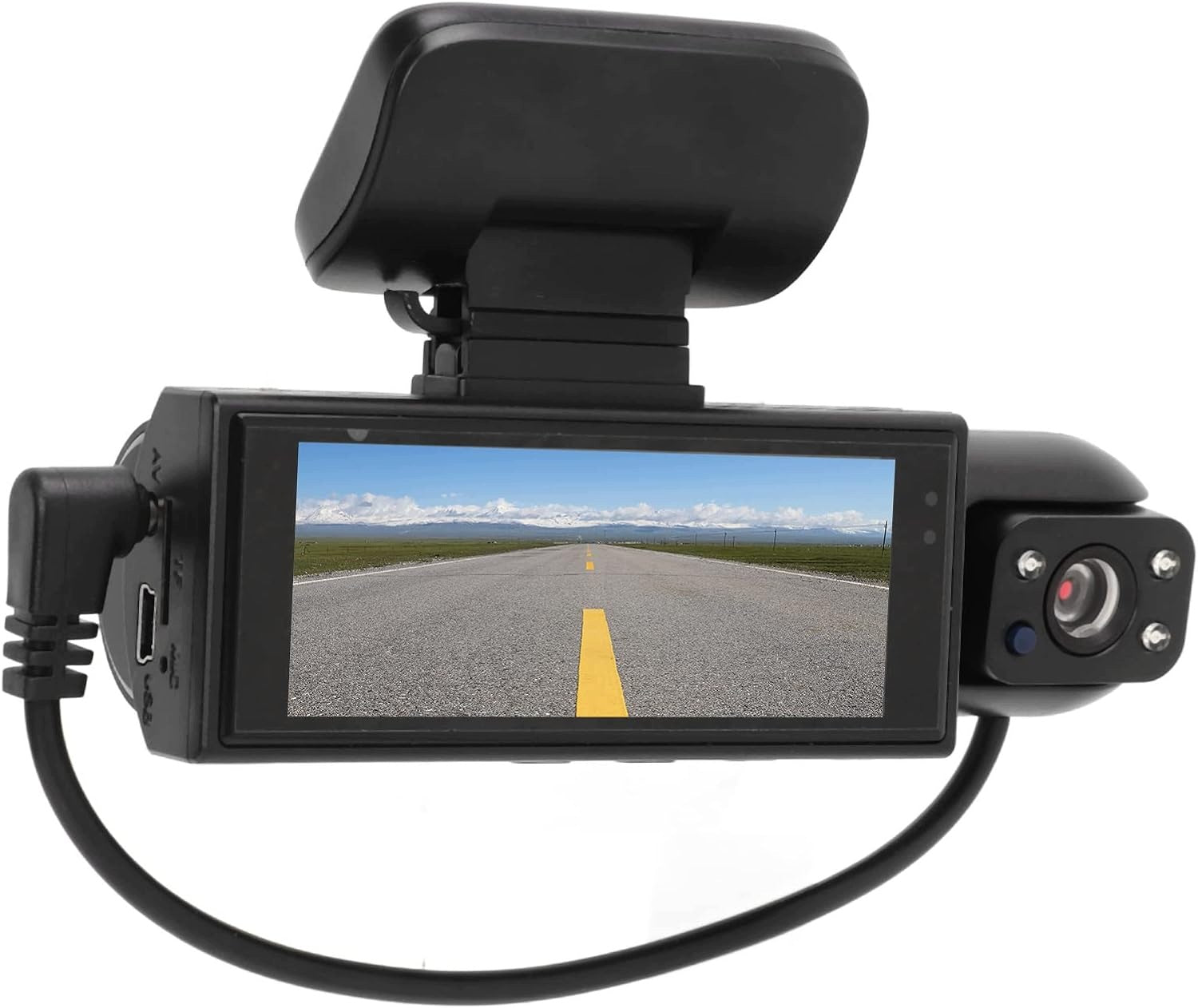DASH CAM 1080P FHD DISPLAY 3,16" LENS 360°