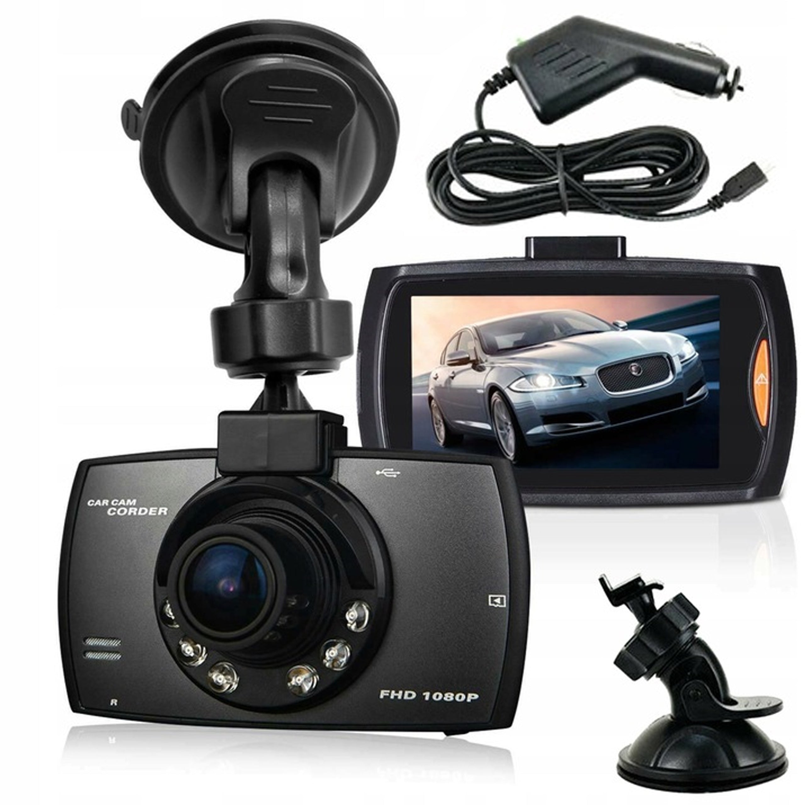 DASH CAM STANDBY NIGHT VIDEO DRIVING RECORDER LCD FULL HD Packaging status original