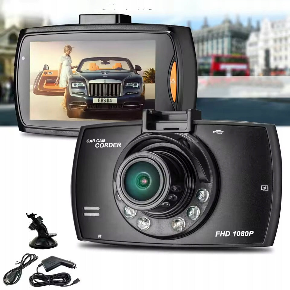 DASH CAM STANDBY NIGHT VIDEO DRIVING RECORDER LCD FULL HD