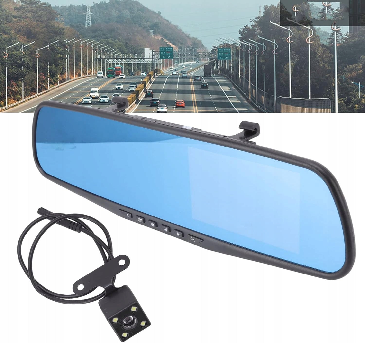 DASH CAM VIDEO RECORDER REARVIEW MIRROR VBESTLIFE 1080P FHD Brand no brand
