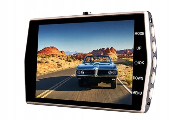 DASH CAM WITH LCD FULL HD DISPLAY REVERSING VIDEO RECORDER Manufacturer code KAMERA FUNKCJA COFANIA ALMA