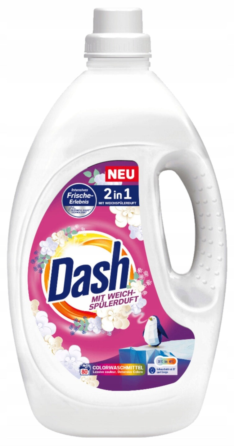DASH Color 3,6l Colour Washing Liquid 2in1 80 Washes