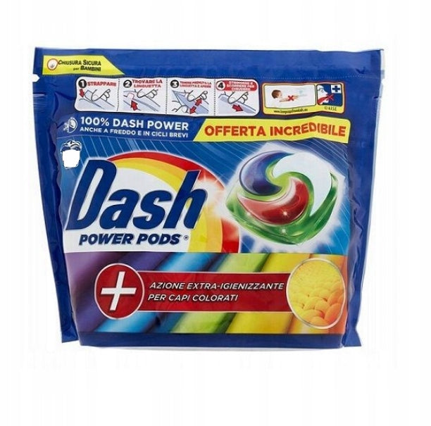 DASH POWER PODS WASHING CAPSULES 35PCS 3A64