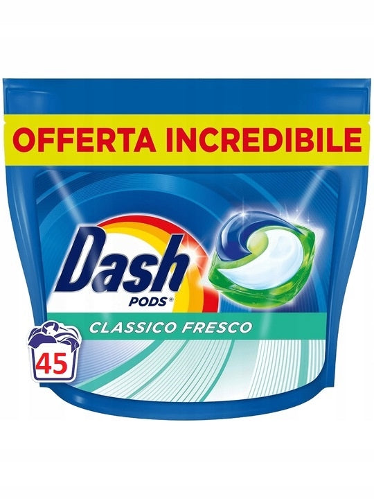 DASH Pods Classico Fresco universal washing capsules 45 pcs.
