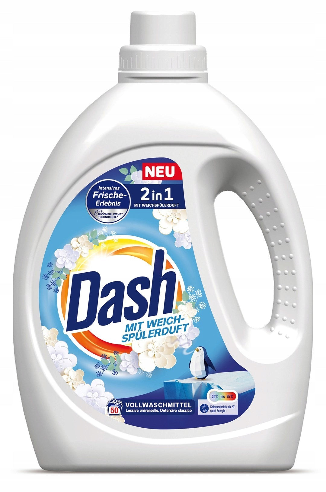 DASH Washing gel 50P Universal 2,25L DE