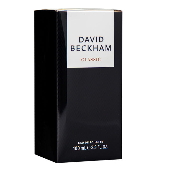 DAVID BECKHAM CLASSIC 100ml eau de toilette for Men Packaging status original