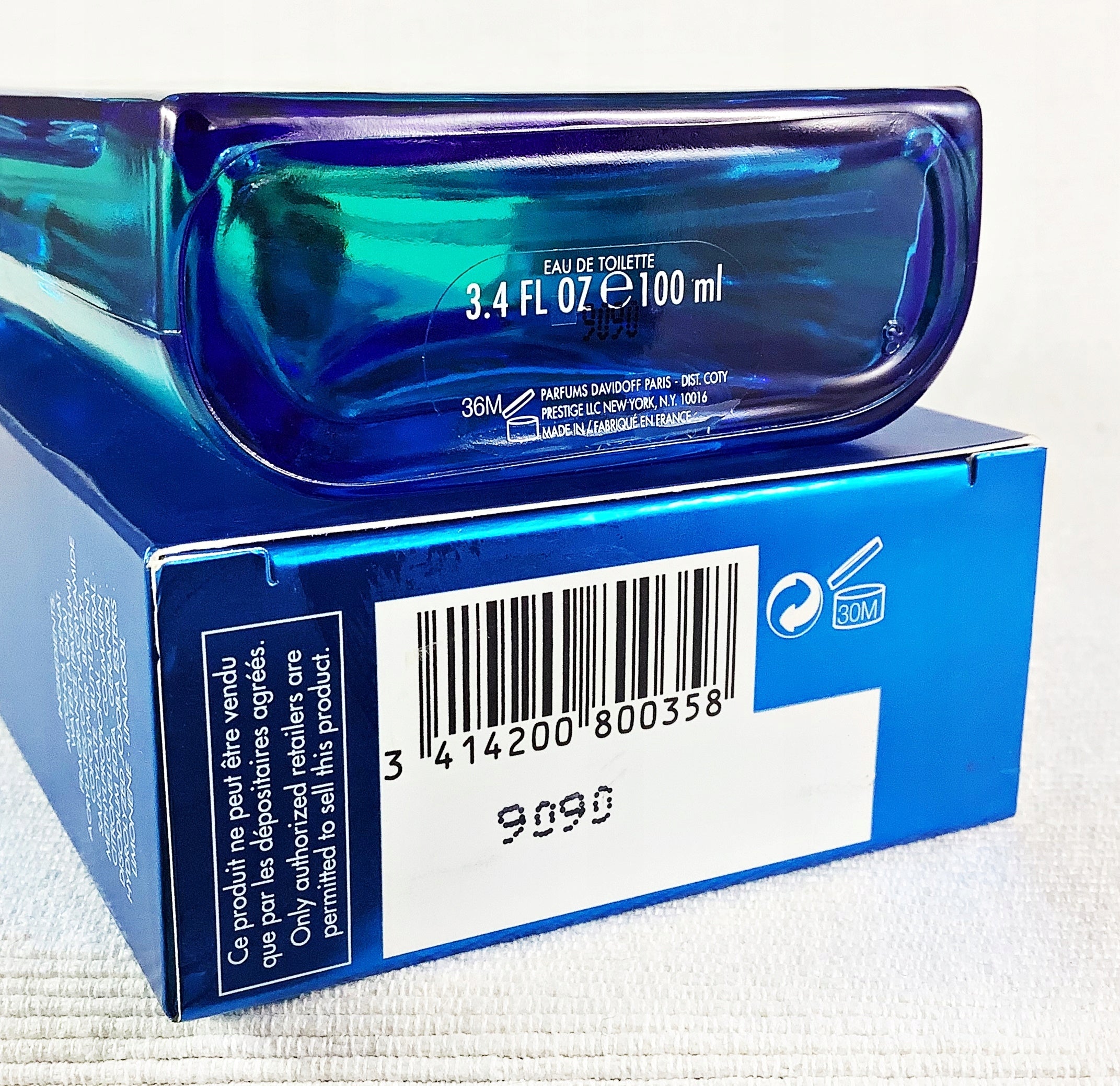 DAVIDOFF COOL WATER GAME 100 ML AFTER SHAVE UNIQUE Manufacturer code 0000023049
