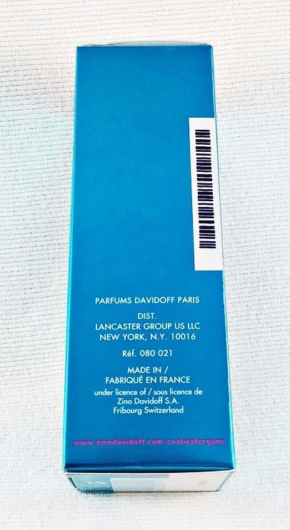 DAVIDOFF COOL WATER GAME WOMAN 30 ML EAU DE TOILETTE UNIQUE Packaging status original