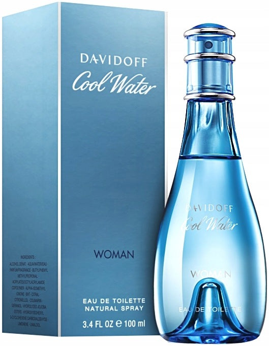 DAVIDOFF COOL WATER WOMAN EDT 100ML ORIGINAL