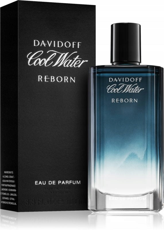 DAVIDOFF Cool Water Reborn Eau de Parfum for Men, 100 ml