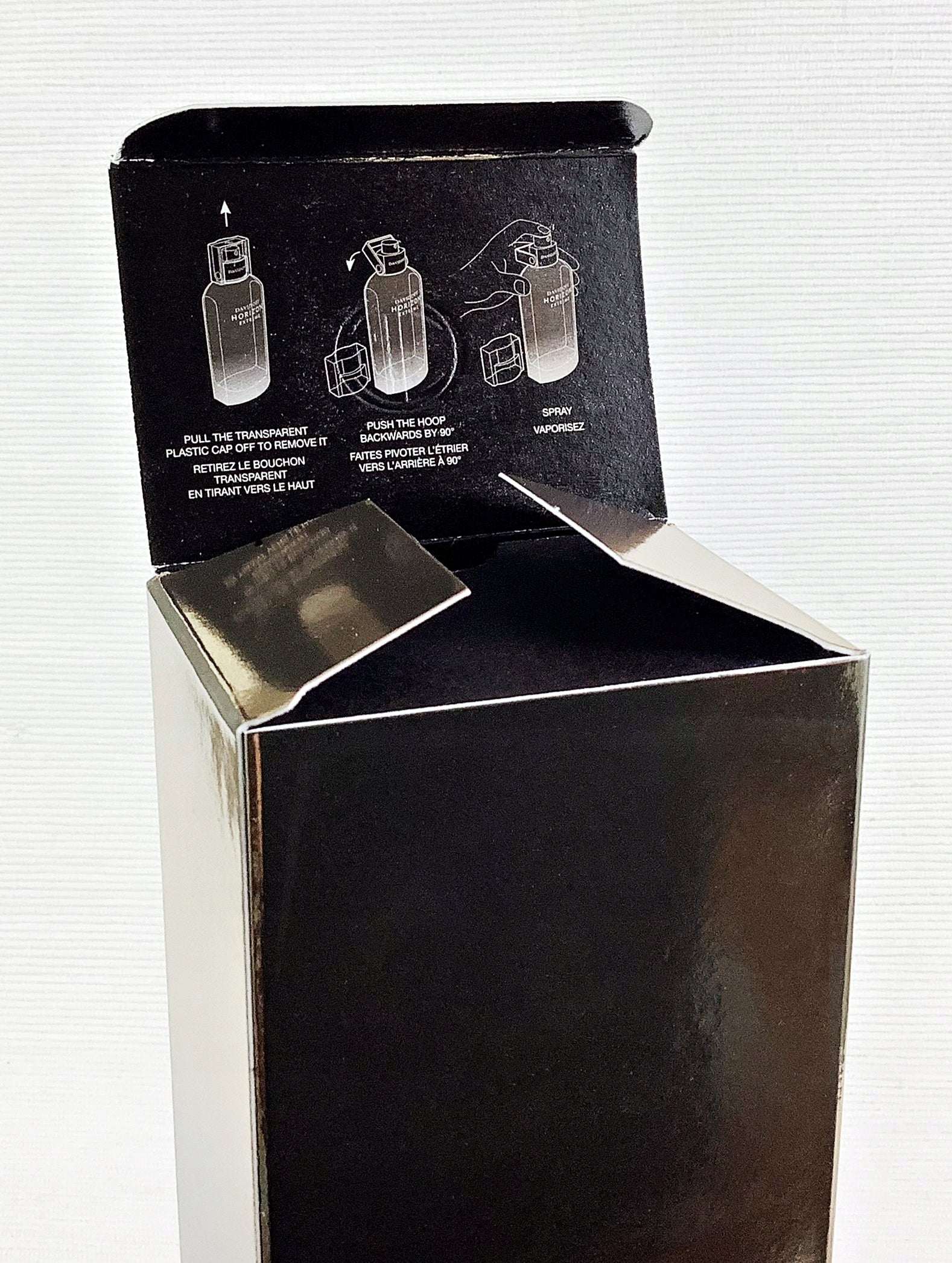 DAVIDOFF HORIZON EXTREME 75 ML EAU DE PARFUM EDP UNIQUE Manufacturer code 3614222482635