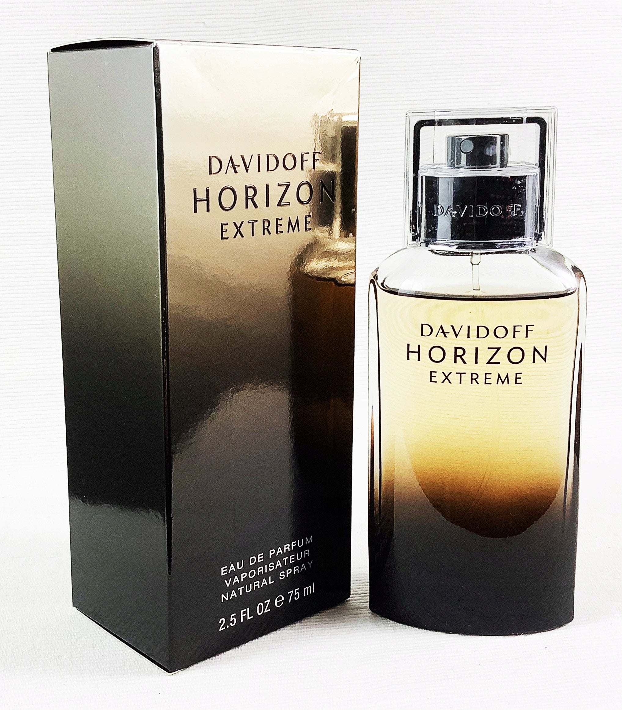 DAVIDOFF HORIZON EXTREME 75 ML EAU DE PARFUM EDP UNIQUE Packaging status original