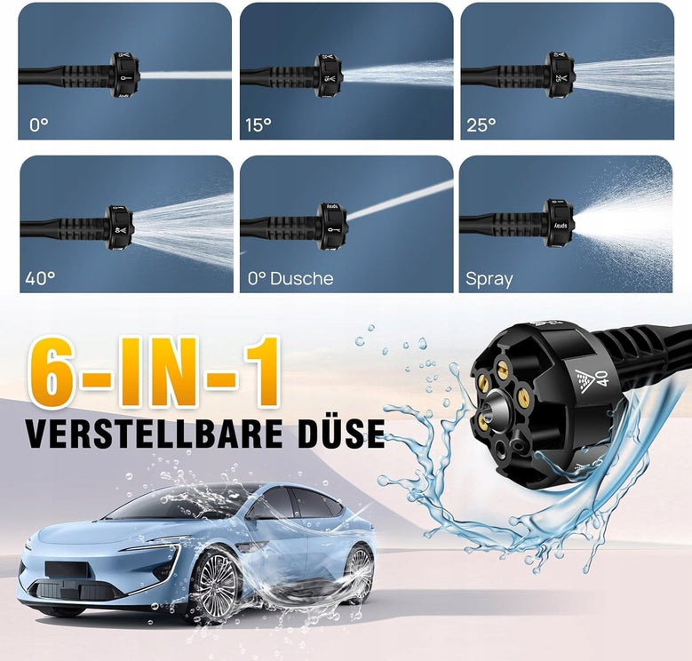 DAY PLUS Cordless Pressure Washer, 45 BAR Packaging status original