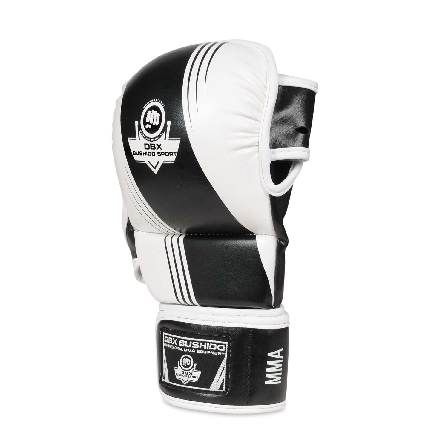 MMA pirštinės DBX Bushido ARM-2011A, juodos/baltos