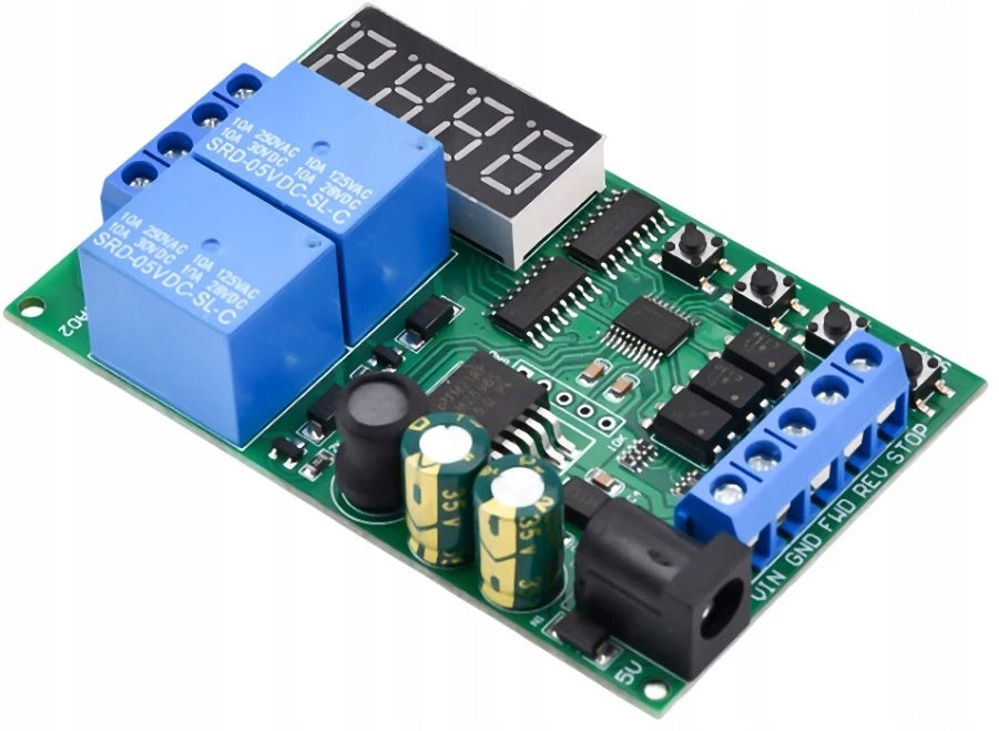 DC motor controller left right time direction change