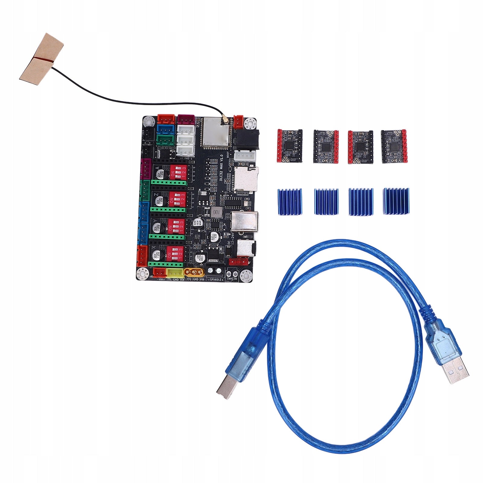 DC12V-24V 10A CNC Motherboard Engraving Machine Controller 4 Axes 4R