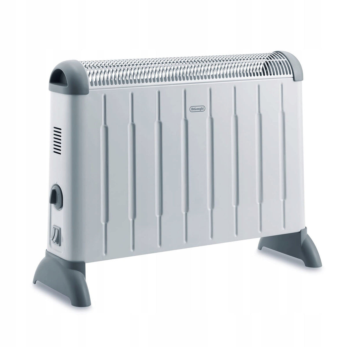 DE'LONGHI Convector Heater 3 Degrees Up to 60m³ Thermostat Grey