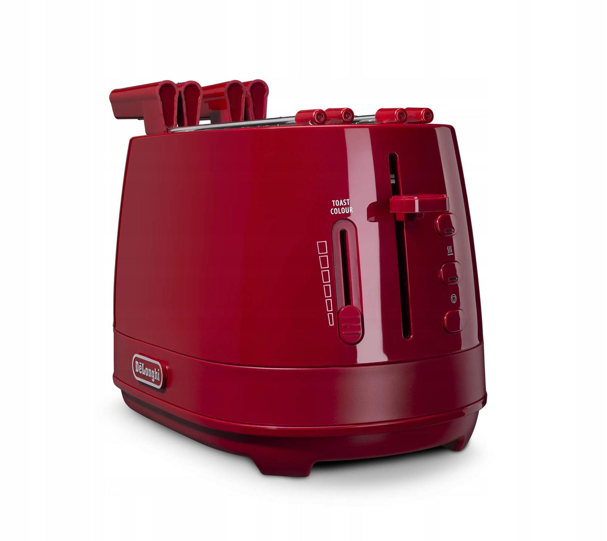 DE LONGHI Toaster With Set Pinch 550W Red Power rating 550 W