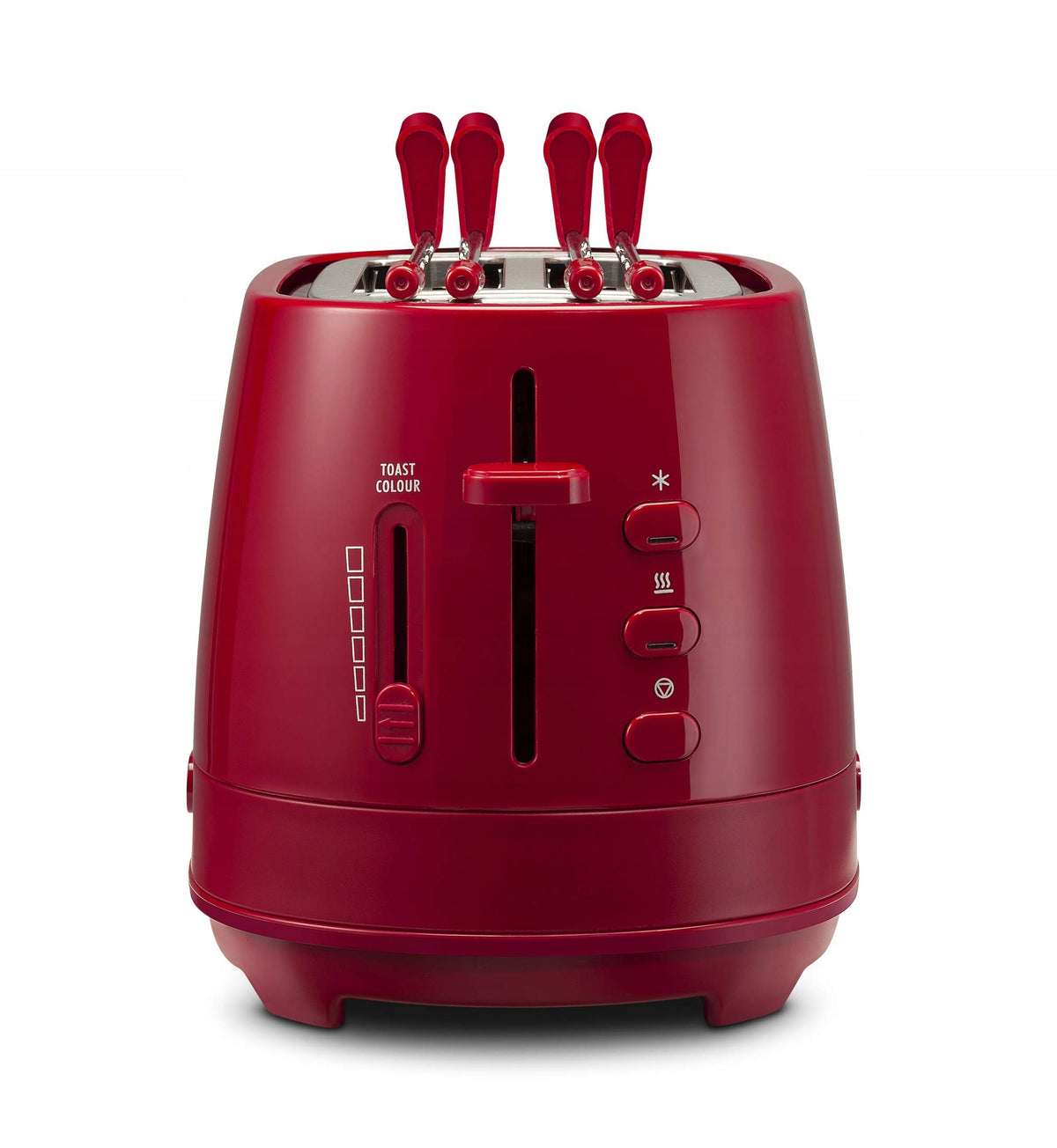 DE LONGHI Toaster With Set Pinch 550W Red