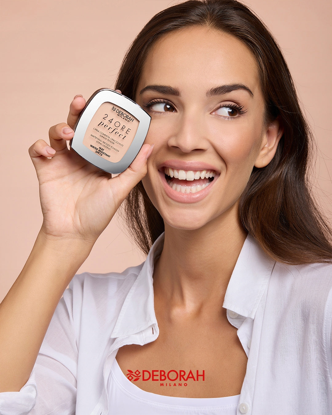 Kompaktpuder Deborah 24ore Perfect Nº 03 Rose, 9 g 