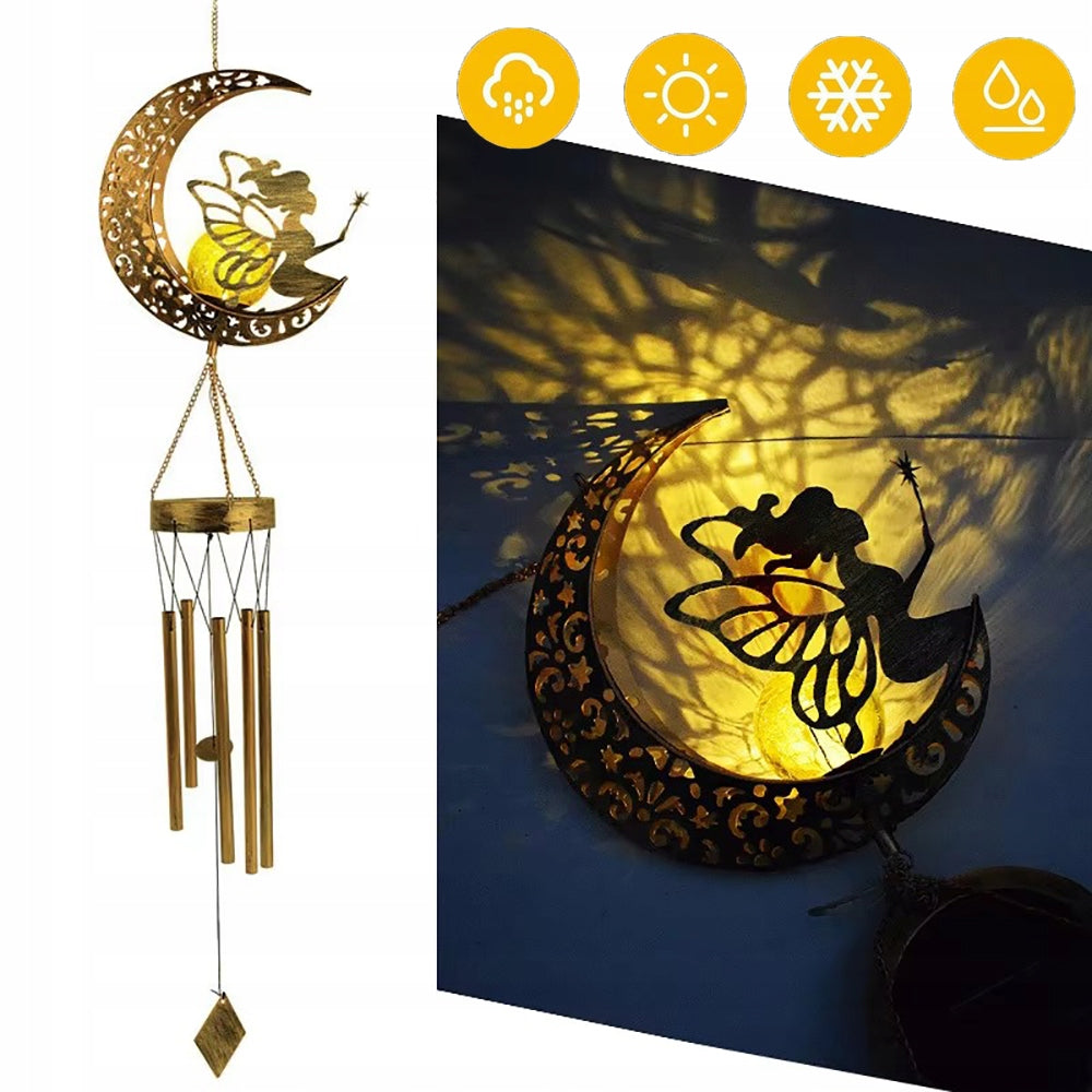 DECORATIVE BELLS, SOLAR LAMP, HANGING LAMP FOR TERRACE, PATIO PARTY