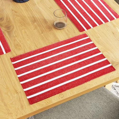 DECORATIVE COTTON DINING PADS FOR TABLE 48X33 CM SET OF 6 Brand no brand