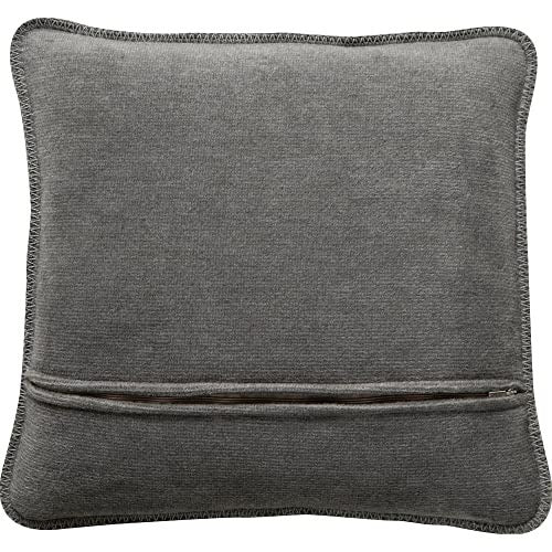 DECORATIVE CUSHION COTTON ECRU GRAPHITE 50X50 CM ZIPPER Manufacturer code Producent niezależny