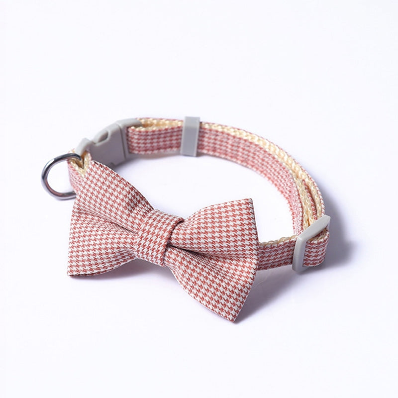 DECORATIVE DOG COLLAR FOR PUPPY CAT BOW PINK YORK PINCZER Manufacturer code JX04214