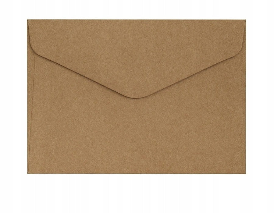DECORATIVE ENVELOPE BEIGE Nature C6 10 pcs.